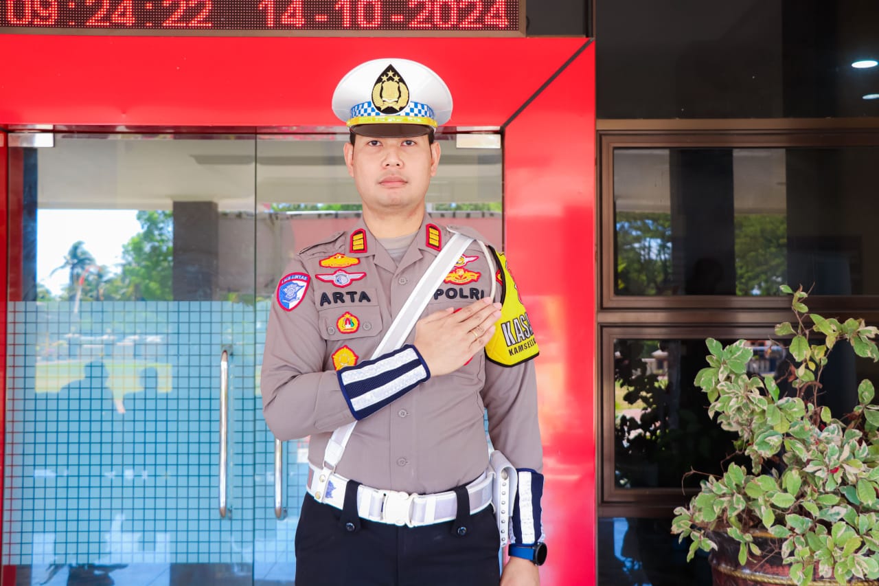 Kasat Lantas Polres Banggai, AKP Arta Dwi Kusuma