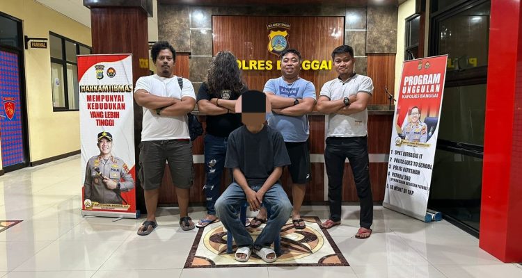 Tim Resmob Polres Banggai amankan Pelaku Penganiayaan