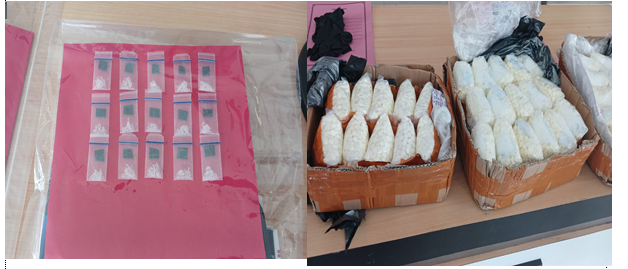 Barang Bukti Narkoba yang diamankan Satuan Narkoba Polres Banggai