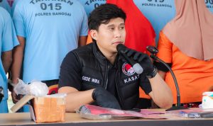 Kasat Narkoba Polres Banggai, IPTU I Gede Wira Hendana Putra