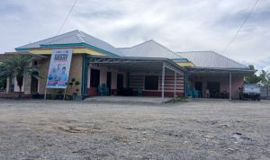 Tampak Rumah kediaman Calon Bupati Banggai Nomor 3 Hj Sulianti Murad di Toili