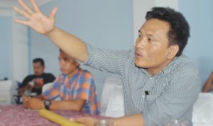 aktivis dari Lingkar Gerakan Rakyat (LARRA), Ancu