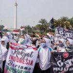 Demo Aqsa Working Group (AWG) membela Palestina di Jakarta beberapa waktu lalu (Foto: Dok. AWG)