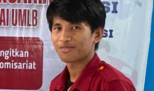 Ardiansa, Aktivis Ikatan Mahasiswa Muhammadiyah (IMM) dan Ketua Komisariat IMM Fakultas Ekonomi dan Bisnis UMLB