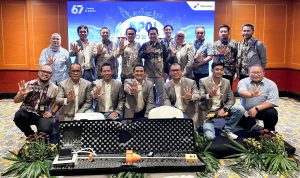 TIM CIP Pertamina Drilling PC PROVE ECG bersama dengan Inovasinya saat berlaga diajang Annual Pertamina Quality Award (APQA) 2025.