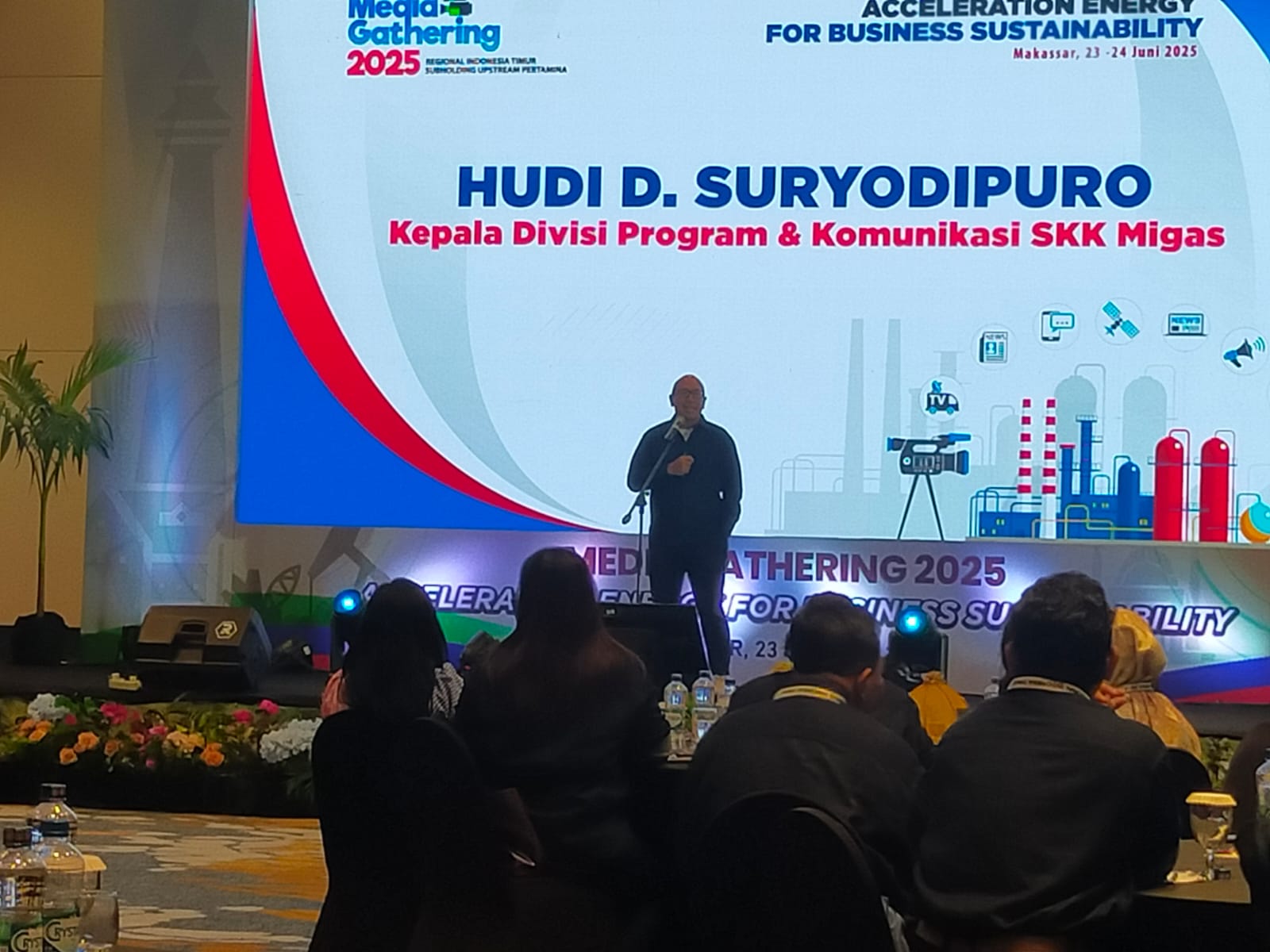 Kepala Divisi Program dan Komunikasi Subholding Upstream Pertamina, Hudi D. Suryodipuro