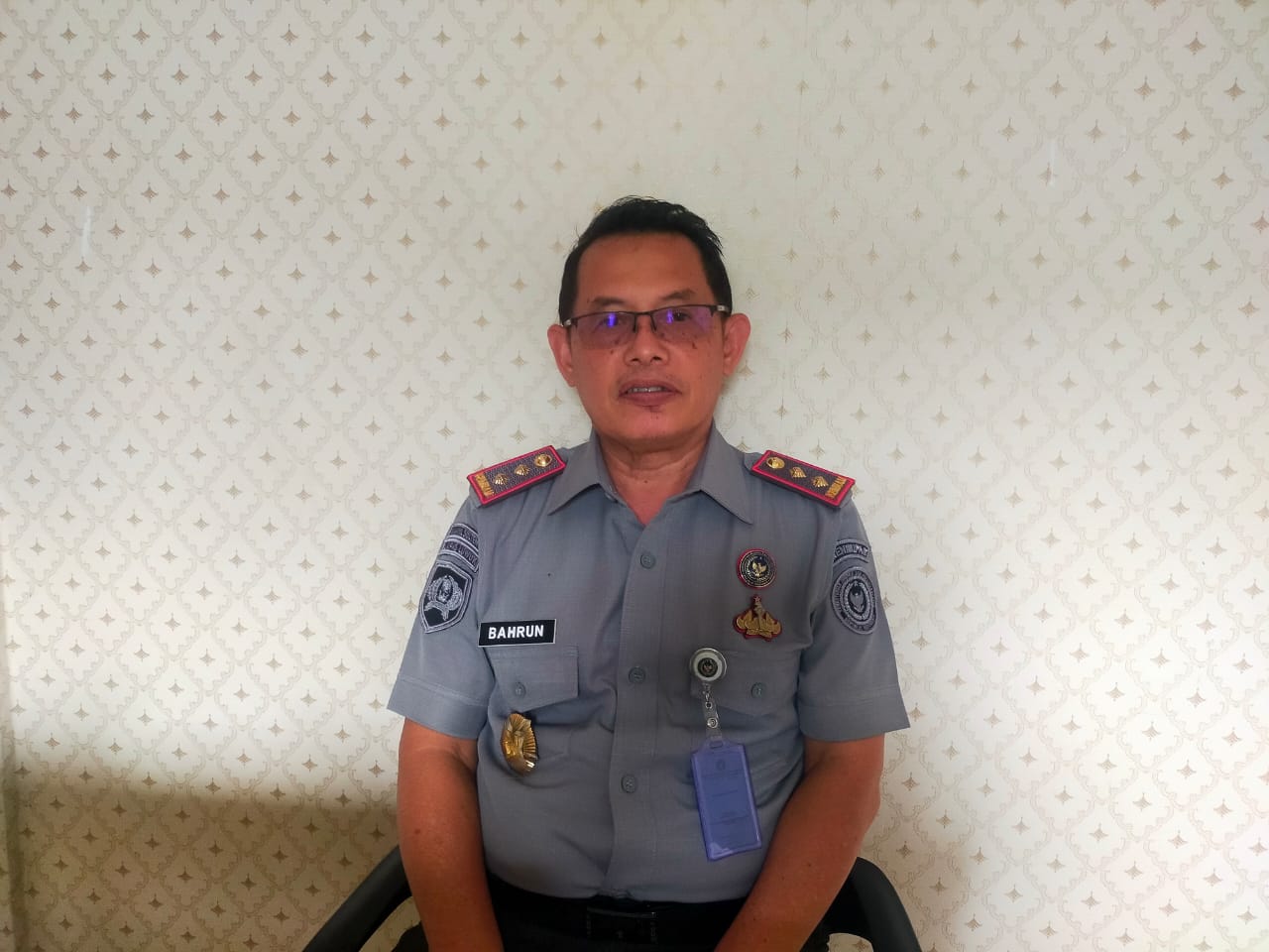 Kepala Lembaga Pemasyarakatan Kelas II B, Muhammad Bahrun, Am.Id, SH MH