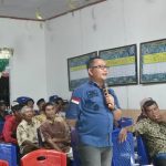 Kepala Cabang Kejaksaan Negeri Cabang Pagimana, David Adrianto, SH MH saat memberikan penyuluhan di hadapan Warga Kecamatan Bualemo ( Foto Istimewa)