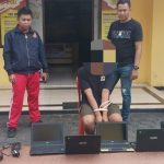 Unit Reskrim Polsek Bunta Tangkap Pencuri Barang Elektronik