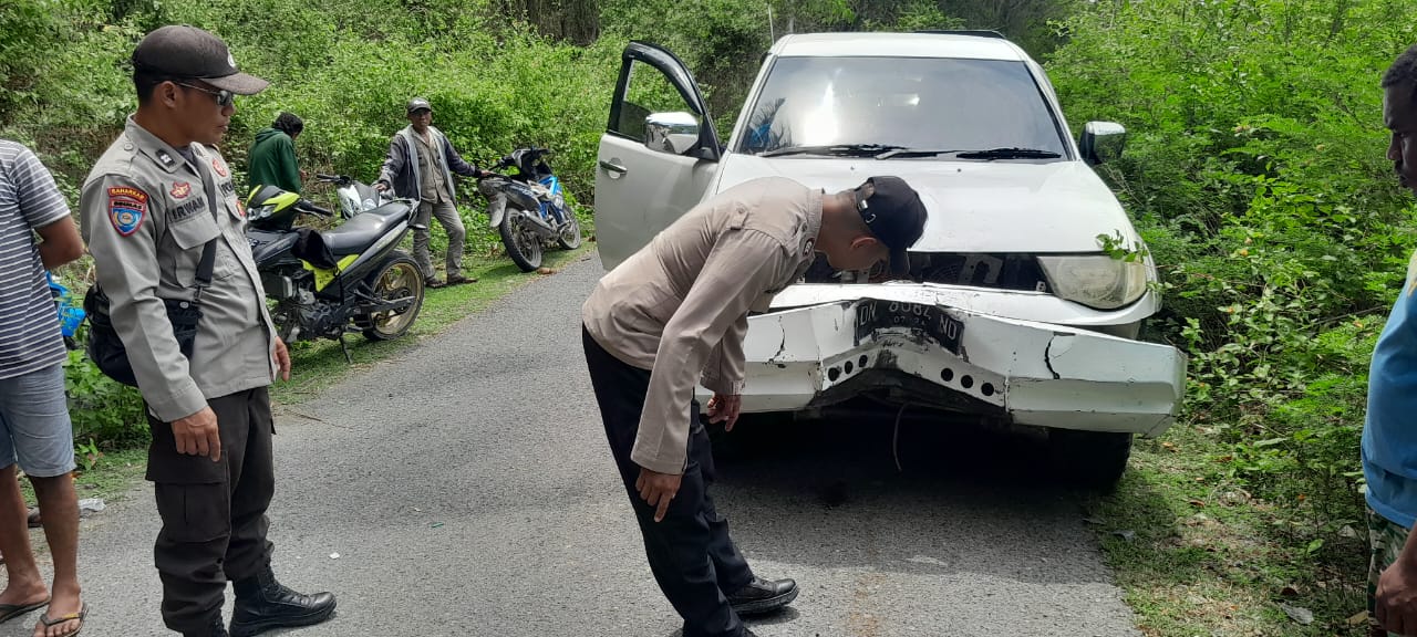 Barang Mobil Triton diamankan di Polsek Balantak