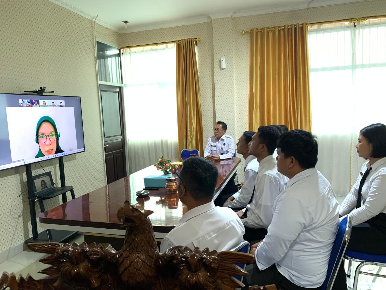 Lembaga Pemasyarakatan Kelas IIB Luwuk mengikuti asistensi kehumasan yang diselenggarakan oleh Direktorat Jenderal Pemasyarakatan (Ditjenpas)