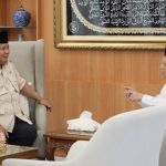 Presiden Prabowo Subianto menyambangi kediaman Wapres ke-13 KH Ma'ruf Amin di Depok Jawa Barat pada 24 Agustus 2025 dalam rangka silaturahmi dan mempererat tali persaudaraan antar pemimpin bangsa (Foto: Istimewa)