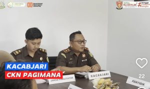 Kepala Cabang Kejaksaan Negeri Pagimana, David Andrianto,SH MH menggelar Expose Restorative Justice ( RJ )