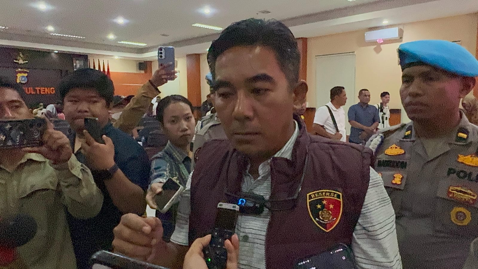 Dirresnarkoba Polda Sulteng Kombes Pol. Pribadi Sembiring