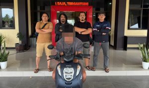 Pelaku Curanmor, Diringkus Resmob Polres Banggai Usai Curi Motor Keluarga