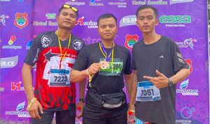 Pegawai Lapas Luwuk Buktikan Semangat Olahraga dan Sosial di Ajang Banggai Run Challenge 2025