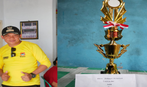Kepala Desa Babangb Buyangge Peraih Juara 1 Lomba Kebersihan
