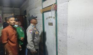 Polsek Nuhon ke TKP Gantung Diri, Korban Diduga Depresi Akibat Sakit