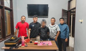 Polisi Tangkap Pelaku Penyalahgunaan Narkotika Jenis Sabu di Lamala, Banggai