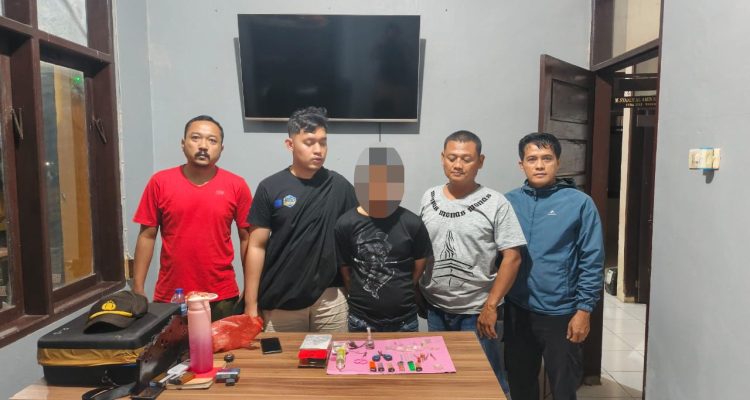 Polisi Tangkap Pelaku Penyalahgunaan Narkotika Jenis Sabu di Lamala, Banggai