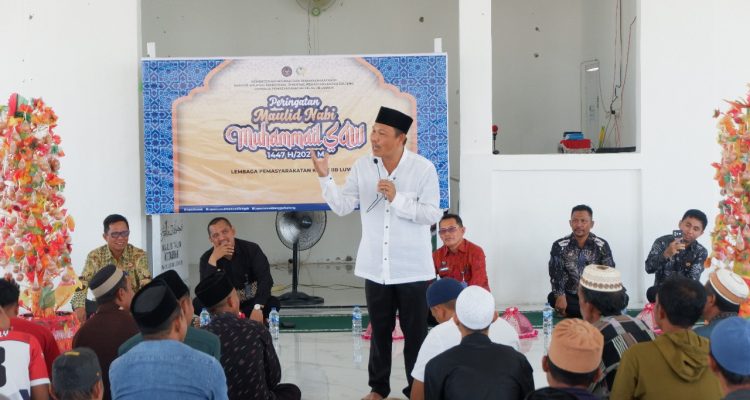 Lapas Kelas II B Luwuk Menggelar Perayaan Maulid Nabi Muhammad SAW dihadiri Seluruh WBP Beragama Islam