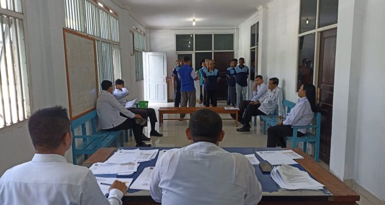 Sidang Tim Pengamat Pemasyarakatan (TPP).