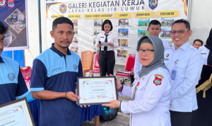 Tingkatkan Kompetensi Warga Binaan, Lapas Luwuk Sukses Gelar Pelatihan Pengelasan Bersertifikat