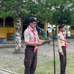 SMP negeri 01 Bunta gelar kegiatan kemah perjusami