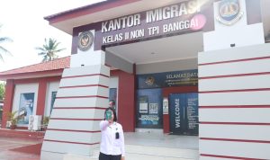 Kantor Imigrasi Kelas II Non TPI Banggai resmi hanya melayani pembuatan paspor elektronik (e-paspor