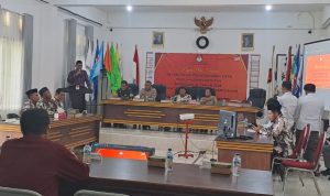 KPU Kabupaten Bangkep menggelar rapat pleno rekapitulasi pemutahiran data triwulan III tahun 2025