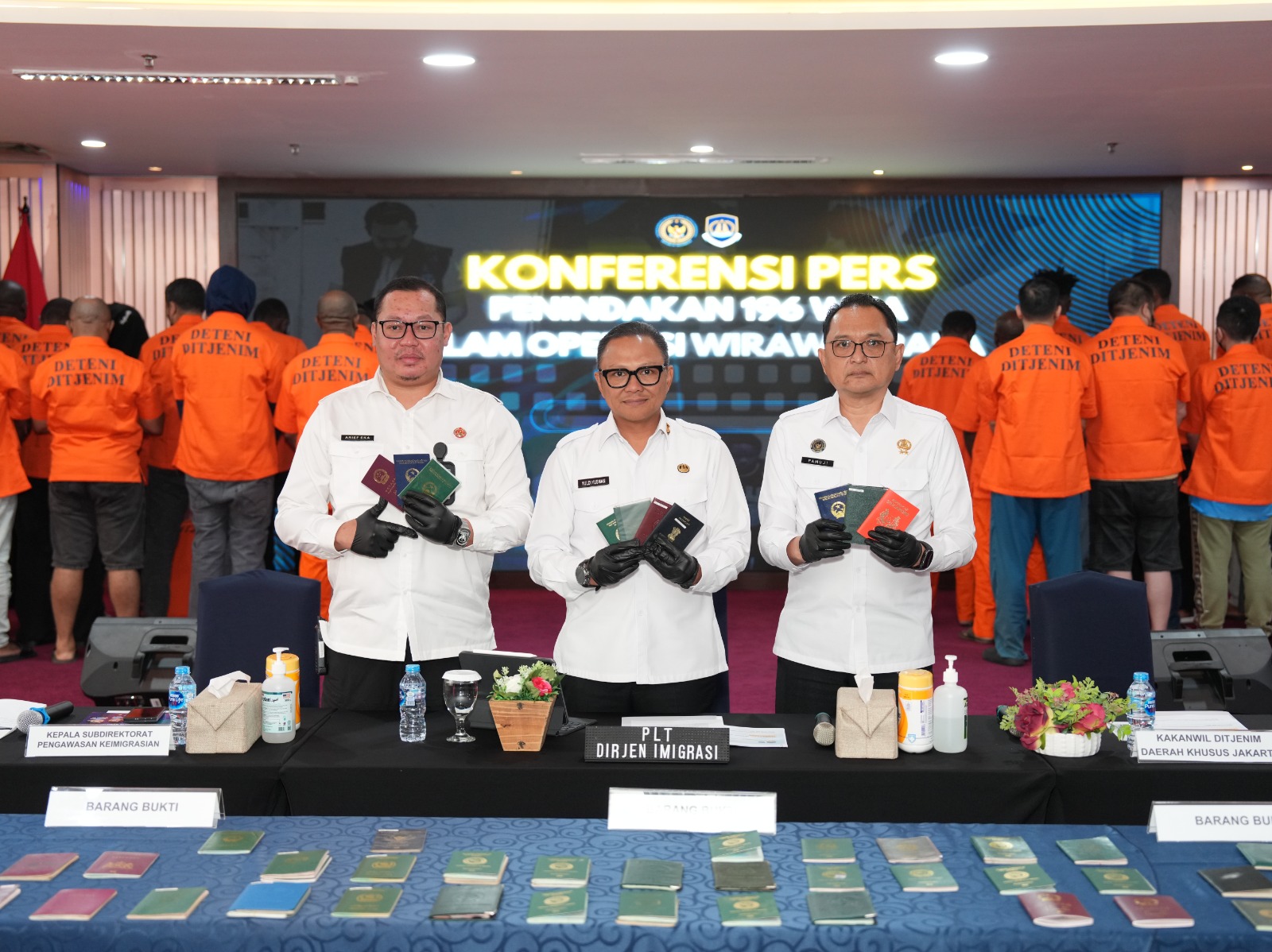 WNA Ditindak Imigrasi Selama Tiga Hari Pelaksanaan Operasi Wirawaspada di Jabodetabek