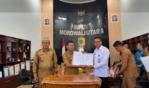 Kantor Imigrasi Banggai Hadiri Penandatanganan Perjanjian Kerja Sama (PKS) Mall Pelayanan Publik di Morowali Utara
