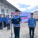 Kepala Lembaga Pemasyarakatan Kelas II B Luwuk, Muhammad Bahrun Menjadi Inspektur Upacara pada Peringatan Hari Sumpah Pemuda ( IST)