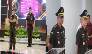 Kajati Sulteng Saat Melantik Kajari Banggai ( Ist)