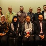 Para narasumber pada seminar internasional yang menyoroti peran pers Indonesia dalam perjuangan bagi kemerdekaan Palestina di Jakarta, Jumat 7 November 2025 (Foto: Istimewa)
