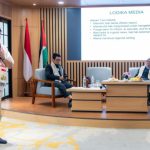 Wartawan Senior Aat Surya Safaat tampil sebagai salah satu pembicara pada talkshow tentang Palestina di Taman Ismail Marzuki (TIM) Jakarta, Sabtu 15 November 2025 (Foto: Dok. AWG)