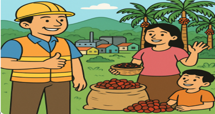 Foto Ilustrai : Petani Sawit