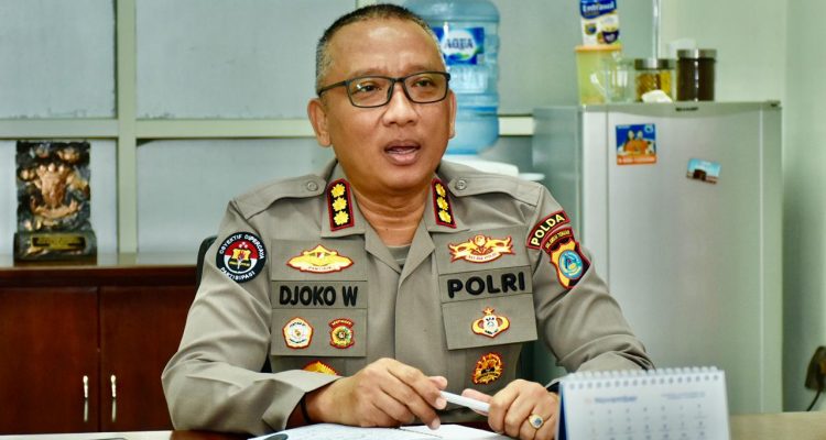 Kabidhumas Polda Sulteng Kombes Pol Djoko Wienartono