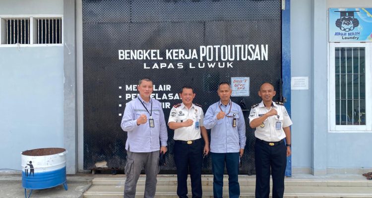 Dukung Kualitas Pembinaan, Lapas Luwuk Gandeng Donggi Senoro LNG Lapas Luwuk menerima kunjungan Perwakilan PT. DSLNG