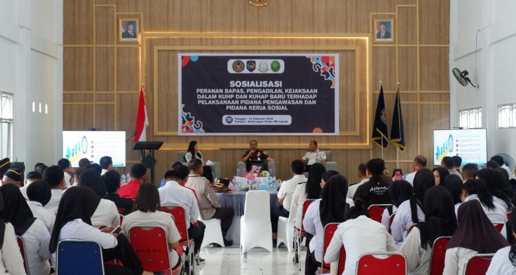 Lapas Luwuk Siap Dukung Transformasi Pemidanaan Melalui Sosialisasi KUHP dan KUHAP Terbaru