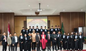 Para advokat baru DePA-RI yang baru diambil sumpah/dilantik oleh Wakil Ketua Pengadilan Tinggi Jawa Tengah, Dr. Suprapti, SH, MH di Kota Semarang pada 12 Maret 2026 (Foto: Dok. DePA-RI)