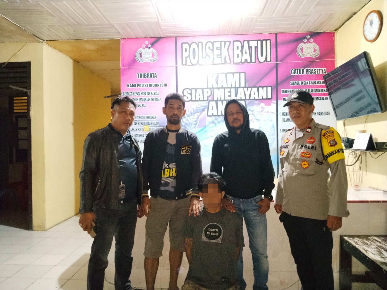 Polisi Tangkap Pemuda di Batui, Banggai Aniaya Ibu Kandung Hingga Babak Belur