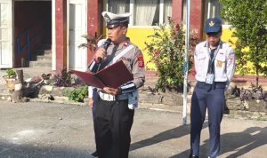 Kanit Kamsel Satlantas Polres Banggai Aiptu Saripuddin Badudin