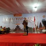 Kapolres Banggai AKBP Wayan Wayracana Aryawan menghadiri secara langsung kegiatan Pembukaan Utsawa Dharma Gita