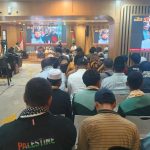Suasana seminar bertajuk "78 Tahun Nakba dan Masa Depan Palestina dalam Perspektif Hukum Internasional Pasca Board of Peace". Seminar berlangsung di Aula HB Jassin Taman Ismail Marzuki, Jakarta, Minggu 17 Mei 2026 (Foto: Dokumentasi AWG)