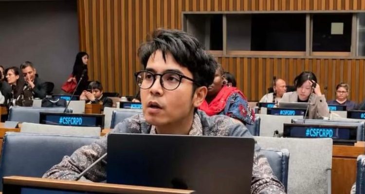 Agus Hasan Hidayat dari Indonesia menjadi salah satu panelis dalam Roundtable 1 pada Conference of States Parties (COSP) ke-19 Konvensi Hak-Hak Penyandang Disabilitas (CRPD) di Markas Besar PBB New York pada 9 - 11 Juni 2026 (Foto: Istimewa)