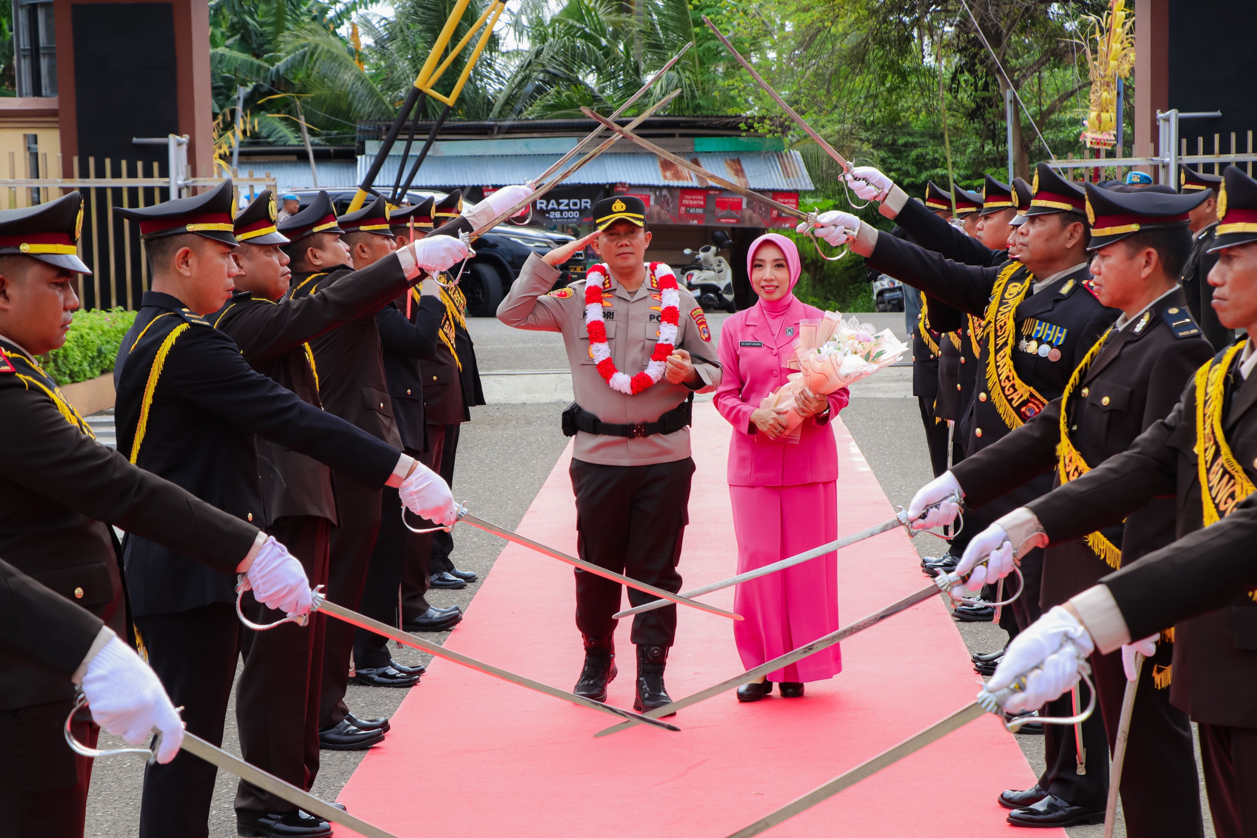 Kapolresta yang baru, Kombes Pol. Hendri Yulianto