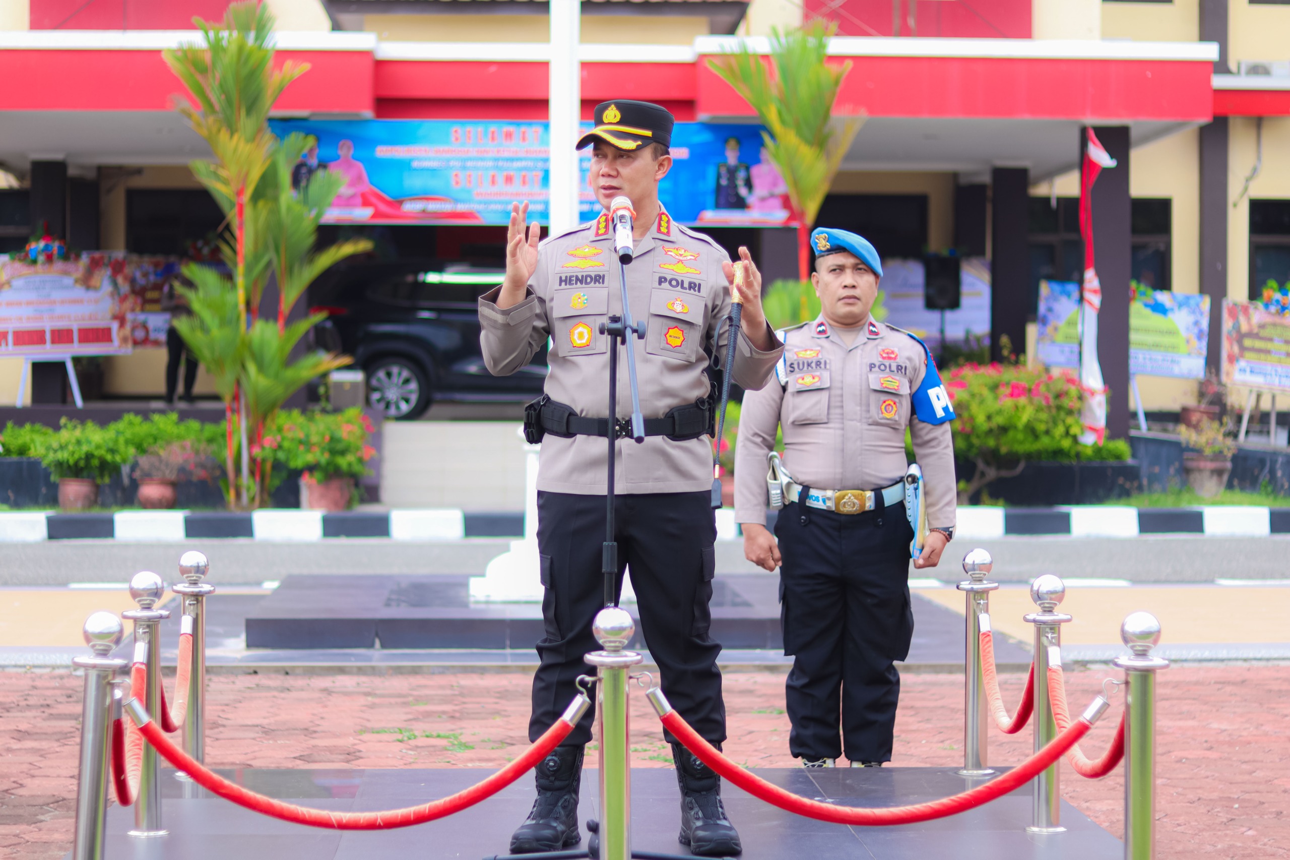 Kapolresta Banggai, Kombes Pol. Hendri Yulianto, S.I.K., M.H