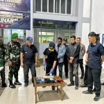 Kepala Lembaga Pemasyarakatan Kelas II B Luwuk. Muhammad Bahrun memimpin razia dan Tes Urine Warga Binaan